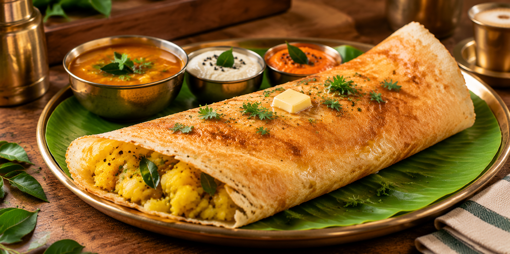 Butter Masala Dosa